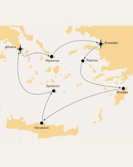 CRUCERO EGEO ICÓNICO DE 4 NOCHES, CELESTYAL CRUISES  