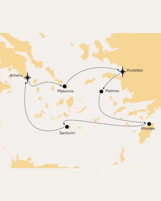 CRUCERO EGEO ICÓNICO DE 4 NOCHES, CELESTYAL CRUISES  